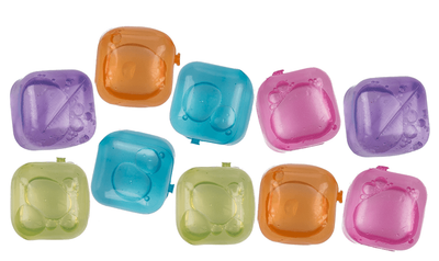 plastic ice blocks